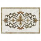 4'x2' Marble Contemporary Dining Table Top Inlay Stunning Art Garden Decor H4999