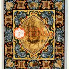 40"x28" Marble Dining Hallway Table Top Pietra Dura Italian Inlay Decor E1616