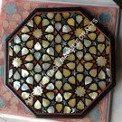 Elegant Marble Octagon Kitchen Table Top Multi Inlay Arts Furniture Decor H5391