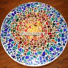 Marble Coffee Dining Table Top Micro Multi Lapis Inlay Furniture Decor H3816