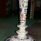 24" White Marble Flower Vase Floral Inlay Arts Showpiece Gift Home Decor H3422 24" White Marble Flower Vase Floral Inlay Arts Showpiece Gift Home Decor H3422