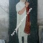 72"x36" Marble Mosaic Table Top Indian Prime Minister Narendra Modi Tapestry Art