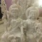 18" White Marble Gauri Shankar Ganesha Murti Shiv Parivar Handmade Statue E1434