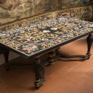 6'x3' Black Marble Outdoor Dining Table Top Marquetry Inlay Furniture Decor E762 6'x3' Black Marble Outdoor Dining Table Top Marquetry Inlay Furniture Decor E762
