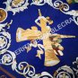 5' Marble Round Dining Table Top Lapis Lazuli Pietra Dura Inlay Patio Decor E585