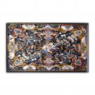 6'x4' Marble Dining Hallway Table Top Collectible Inlay Living Room Decor E979