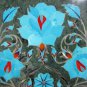 2.5'x5' Green Marble Decor Dining Filigree Table Top Turquoise Floral High Work