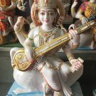 24" Tall Marble Saraswati Divine Statue Hand Painted Art Home Gift Decor E1430 24" Tall Marble Saraswati Divine Statue Hand Painted Art Home Gift Decor E1430