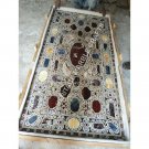 6'x3' Marble Dining Hallway Table Top Pietra Dura Inlay Stone Outdoor Decor E970 6'x3' Marble Dining Hallway Table Top Pietra Dura Inlay Stone Outdoor Decor E970