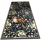 8'x4' Marble Big Dining Table Top Floral Inlay Restaurant Outdoor Decor E1362 8'x4' Marble Big Dining Table Top Floral Inlay Restaurant Outdoor Decor E1362