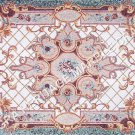 5'x4' Marble Dining Hallway Table Top Pietra Dura Inlay Outdoor Arts Decor H5055