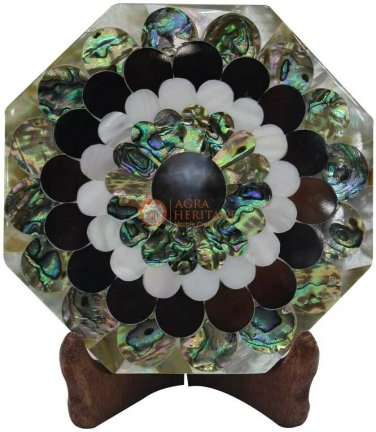 6"x6" Handmade Random Art Wall Decor Tile Mosaic Inlay Gemstone Hallway Decor