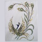 18"x24" Marble Coffee Table Top Peacock Inlay Design Wall Panel Gift Decor E1338 18"x24" Marble Coffee Table Top Peacock Inlay Design Wall Panel Gift Decor E1338