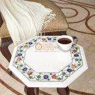 Marble Custom Coffee Table Top Lapis semi Precious Pietradura Art Bedroom Decor