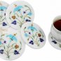 Marble Inlay Stone Tea Coaster Set Online Turquoise Lapis Multi Inlay Arts E1949