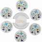 Marble Inlay Stone Tea Coaster Set Online Turquoise Lapis Multi Inlay Arts E1949
