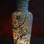 12" Marble Soapstone Hand Carved Vase Flower Pot Design Vases Home Decor H704