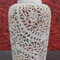 12" Marble Soapstone Hand Carved Vase Flower Pot Design Vases Home Decor H704