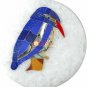 White Marble Coaster Set Bird Inlay Art Christmas Special Decorative Gift E1952