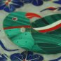 4"x3"x2" Marble Jewelry Box Lapis Lazuli Inlay Floral Malchite Parrot Arts E2026