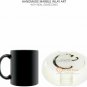 Precious Stone Marble Round Coaster Set Inlay Handmade Art Kitchen Decor E2003