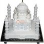 6"x6" Marble White Taj Mahal Handmade Decorative Sculpture Thanksgiving Gift Art