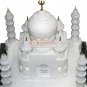 7"x7" Marble White Taj Mahal Sculpture Decorative Handmade Inlay Columbus Gifts