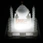 7"x7" Marble White Taj Mahal Sculpture Decorative Handmade Inlay Columbus Gifts
