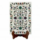 9"x6" Multi Marble Decorative Tray Creative Inlay Work Kitchen Decor Gift H4609