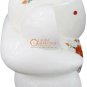 3" Marble White Handmade Lord Ganpati Ji Statue Carnelian Floral Art Gift Her