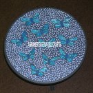 Marble Coffee Table Top Beautiful Butterfly Mosaic Art Inlay Outdoor Decor H3920