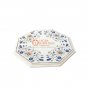 Eastlake Marble Top Custom Table Lapis Fine Italian Floral Design Decorative Art