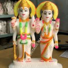 10" Hand Painted White Marble Vishnu Laxmi Religious Statue Gift Decor E1301 10" Hand Painted White Marble Vishnu Laxmi Religious Statue Gift Decor E1301