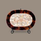 Random Art Marble Food Serving Tray Mop Inlaid Stone Art Collectible Gift Decor Random Art Marble Food Serving Tray Mop Inlaid Stone Art Collectible Gift Decor