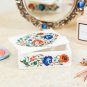 Jewellery Box Jewel Cases Marble Inlay Jewelry Ring Box Mini Gem Boxes Decor Art