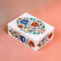 Jewellery Box Jewel Cases Marble Inlay Jewelry Ring Box Mini Gem Boxes Decor Art