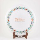 Marble Top Counter 15"x15" Coffee Table Top Pietradura Semi Precious Art Decor