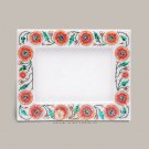 Marble White Photo Organizer Frame Carnelian Maruqtery Fine Floral Design Decor Marble White Photo Organizer Frame Carnelian Maruqtery Fine Floral Design Decor