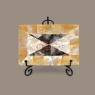Modern Art Marble Food Serving Tray Collectible Mop Inlaid Dining Table Decor Modern Art Marble Food Serving Tray Collectible Mop Inlaid Dining Table Decor