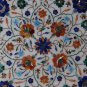 18" Marble Lapis Lazuli Table Dining Top Rare Hakik Turquoise Flower Decor Gifts