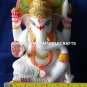 Marble Color Lord Ganesha Deities Sculpture Hand Painted Art Best New Year Gift