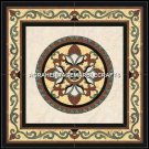 42" x 42'' Black Stone Coffee Top Center Table Home Arts