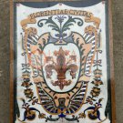 18"x24" Marble Coffee Corner Side Table Top Pietra Dura Antique Inlay E838