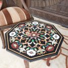 Marble Customize Counter Table Top Antique Multi Stone Marquetry Floral Design