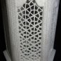 Marble Electric Night Table Lamp Lattice Design Hand Carved Home Gifts Decor