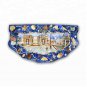 40"x20" Marble Console Table Top Lapis Lazuli Inlay Mosaic Art Patio Decor E1048