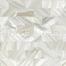 4'x2' Top Marble Dining Counter Height Table White River Shell Inlaid Decor E231