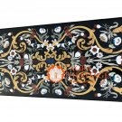 5'x3' Black Counter Height Dining Table Top Beautiful Inlay Unique Design E864A 5'x3' Black Counter Height Dining Table Top Beautiful Inlay Unique Design E864A