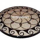 Marble Restaurant Table Top Mosaic Italian Inlay Halloween Furniture Decor H3982