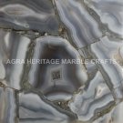 24" Gawa Agate Stone Marble Side Coffee Table Top Bedroom Kitchen Decor E213